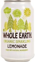 Organic sparkling lemonade
