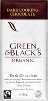 Organic Dark Cooking Chocolate