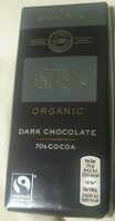 Green & black's organic chocolate bar 70% dark