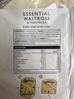 Large tortilla wraps