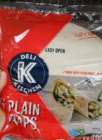 Plain wraps
