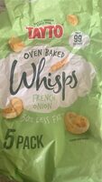 Oven baked whisps French onion