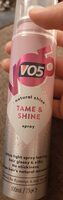 Tame and shine spray