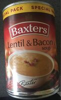 Lentil and bacon soup