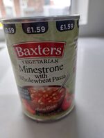 Minestrone with wholewheat pasta