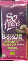 Dark Chocolate with Coconut blossom sugar