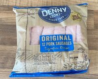Pork sausages