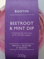 Beetroot mint dip