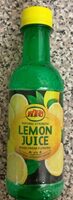 KTC Natural Strength Lemon Juice