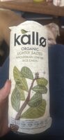 Organic Lightly Salted Wholegrain Low Fat Rice Cakes