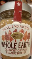 Crunchy Organic Unsalted Peanut Butter