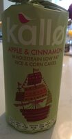 Apple & Cinnamon Wholegrain Low Fat Rice & Corn Cakes