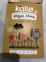Kallo | Mixed Seeds Veggie Thins