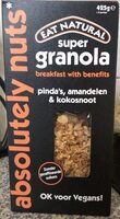 Super Granola (pinda’s, amandelen & kokosnoot)