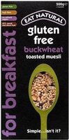 For Breakfast Gluten Free Buckwheat Toasted Muesli