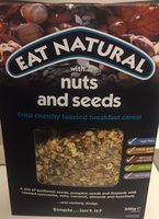 Breakfast cereal with nuts and seeds