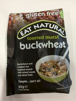 Eat Natural Gluten Free Buckwheat Toasted Muesli