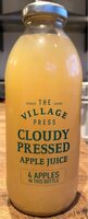 Cloudy pressed apple juice