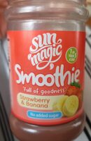 Strawberry & banana smoothie