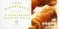 6 Vegetarian Sausage Rolls