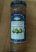 Dalfour Imperial Pear High Fruit Content Spread