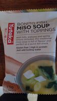Bonito fish miso soup