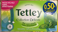 Collection Délicate Thé vert étuvé sans amertume Menthe rafraîchissante