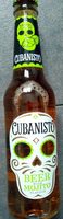 Cubanisto beer with mojito flavour