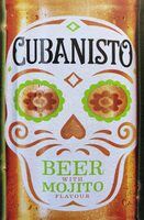 Beer with mojito flavour