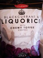 Blackcurrant & liquorice with chewy toffee centres