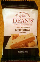 Shortbread fingers