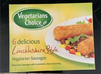 Lincolnshire style vegetarian sausages