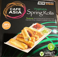 Vegetable spring rolls