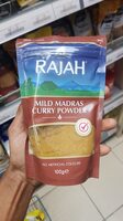 RAJAH Mild Madras Curry Powder 100G