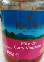 RAJAH Pâte de Curry Vindaloo