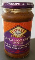 Extra hot curry paste