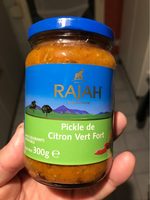 Pickle de citron vert fort