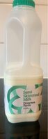 Draynes farm semi skimmed milk