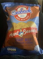 Aunt Bessies roast beef & yorkshire pudding flavour crisps