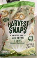 Harvest Snaps Sour Cream & Chive Crunchy Lentil Rings