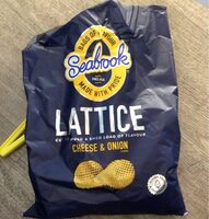 Lattice cheese and onion flavour