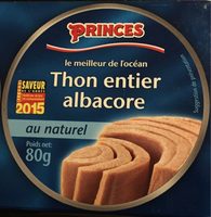 Thon Entier Albacore au Naturel