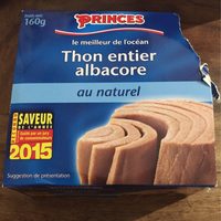 Thon entier albacore au