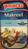 Makreel filets in water