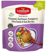 Cold Milled Flaxseed, Sunflower, Pumpkin & Chia Seeds & Goji Berries