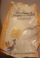 Strawberry and raspberry muesli