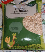 Organic rye flakes