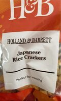 Japanese rice crackers