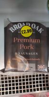 Beoad oak premium pork sausage
