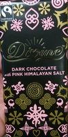 Dark chocolate with pink Himalayan salt